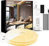 Outdoor Led Strip Lights, IP67 Waterproof Tunable Warm White Lights 3000K-6500K 52FT, RF Remote Control with 24V DC Dimmable Neon Rope Lights for Kitchen Bedroom Indoor Outdoor Decoration